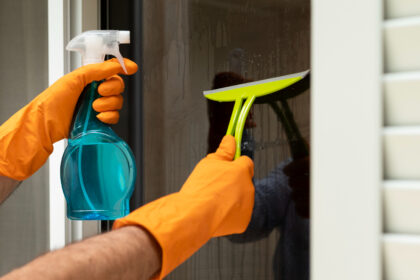 Exterior house washing services