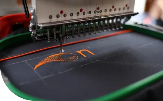 Custom embroidery