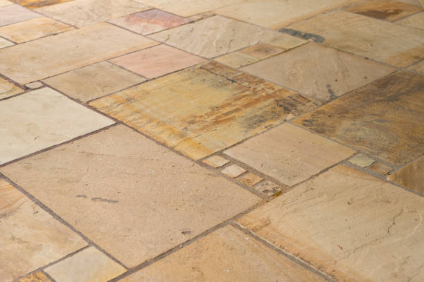 limestone patio